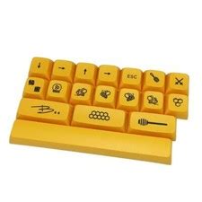 Honey Milk XDA Profile Keycaps PBT Dye Sublimation India | Ubuy