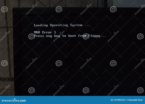 Boot Error Messages 的图像结果