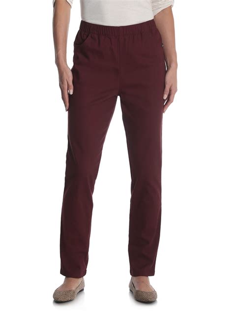 Chic Women's Stretch Twill Pull On Pant - Walmart.com
