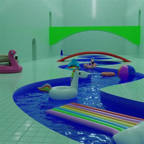 Image result for Dreamcore Pool Slide