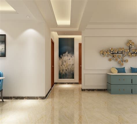 石家庄130平米三居户型，新中式风格夺人眼球-CND设计网,中国设计网络首选品牌