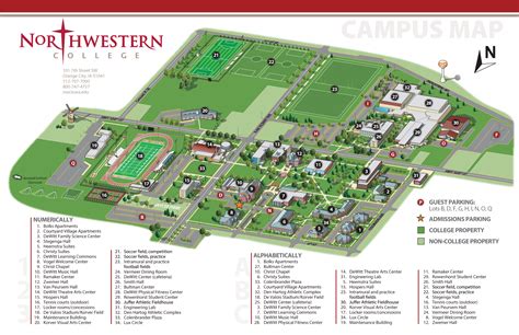 Northwest University Campus Map Northwest Mississippi Community