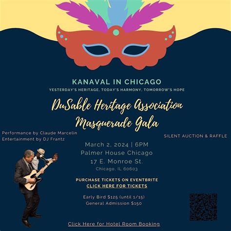 DuSable Heritage Association: Kanaval in Chicago Gala, Palmer House a ...