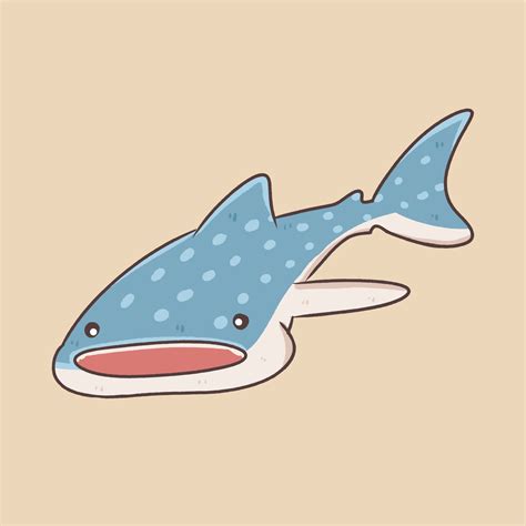 Cartoon Whale Shark
