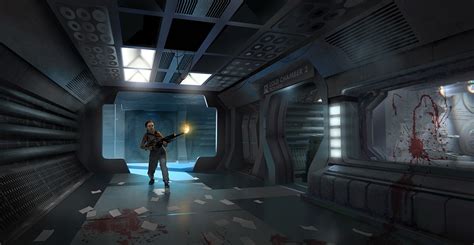 Image result for Alien Isolation Starting Screen Art