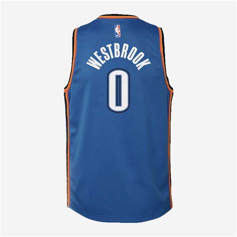 Kids - Russel Westbrook Icon Replica Oklahoma City Thunder Jersey