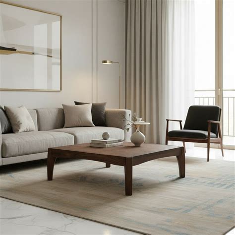 Amaze Wooden Center Table | Indian Rosewood (Sheesham) | Customisable ...