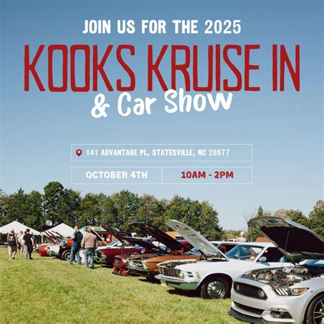 Kooks 12th Annual Kruise In & Car Show, 141 ADVANTAGE PLACE ...