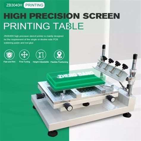 Jual " EL " SMT Solder SMT High Precision Steel Screen Printer PCB ...