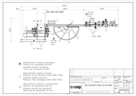 Lines for massive (solid wood) parquet production, B3 A.Costa Complete ...