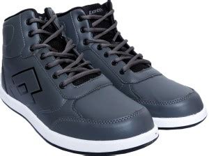 LOTTO LOGO PLUS HI III GREY Sneakers SHOES For MEN 9 Sneakers For Men ...