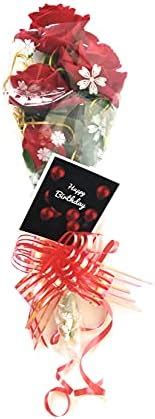 Buy Just Flowers Artificial Flowers Bouquet (Plastic, Pink and White ...