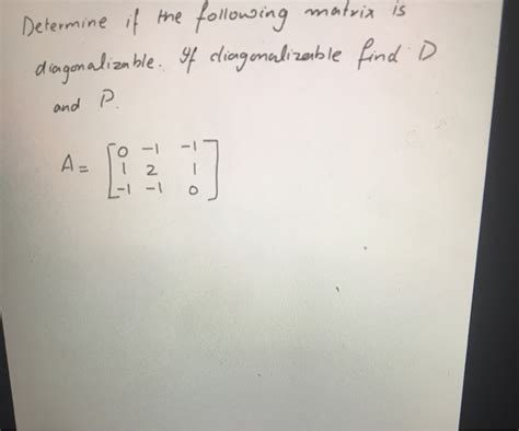 Image result for How Do You Know If a Matrix Is Diagonalizable