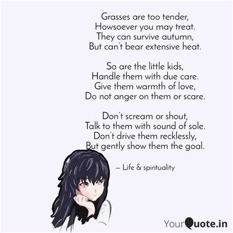 Grasses are too tender, H... | Quotes & Writings by Life | YourQuote