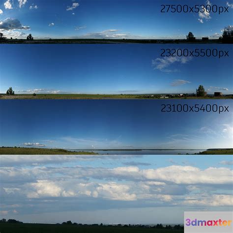 Panorama of the sky collection No. 9 3D Max - 3DMAXTER