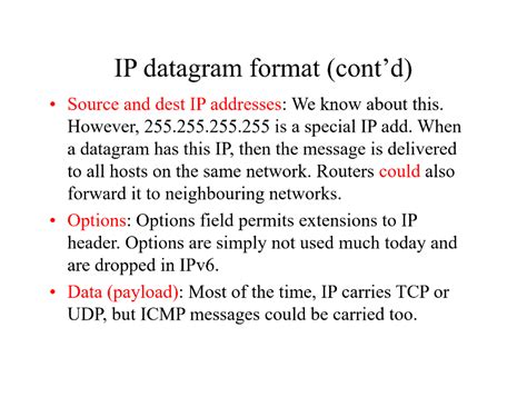 IP Addressing: Understanding IPv4 and IPv6 Datagram Formats - Studocu