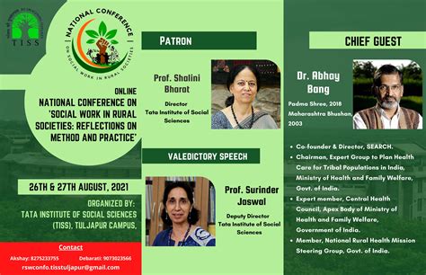 National Conference On 'Social Work in Rural Societies:Reflections On ...