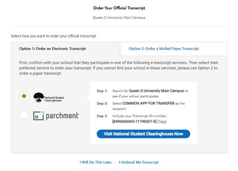Image result for Common App Transcripts