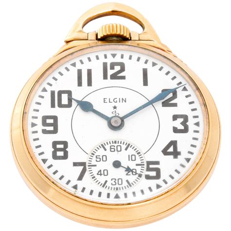 Elgin Lady's Yellow Gold Pendant Watch circa 1904 at 1stDibs | antique ...