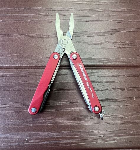 Leatherman Squirt PS4 – Red - UsedMultiTool.com