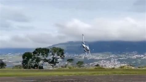 Venezuelan Plane Takes Off, Flips Mid-Air, Crash-Lands on Tarmac | Video