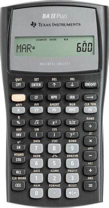 Flipkart.com | TEXAS INSTRUMENTS BA II Plus BA II Plus Financial ...