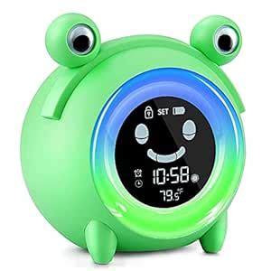 Buy Alarm Clock for Kids, Sleep Training Clock with 5 Colors Night ...