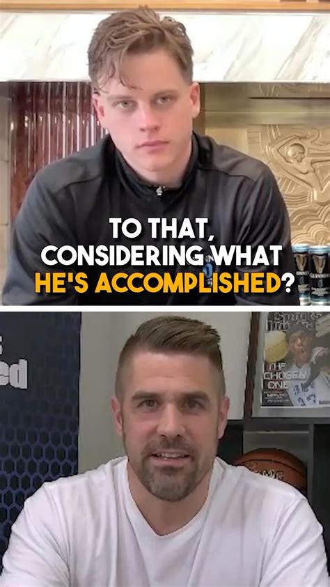 Robin Lundberg | Joe Burrow to me on Brock Purdy: “You better be a game ...