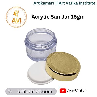 Organize and Beautify with our 15ml Acrylic San Jar - Order Now and ...