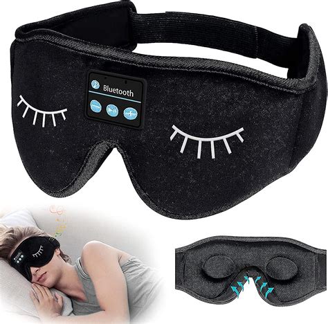 Bluetooth Sleep Mask Wireless Sleep Headphones 3d Bluetooth Headphones ...