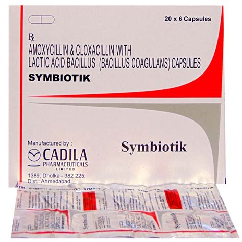 Symbiotik Capsule 6's Price, Uses, Side Effects, Composition - Apollo ...