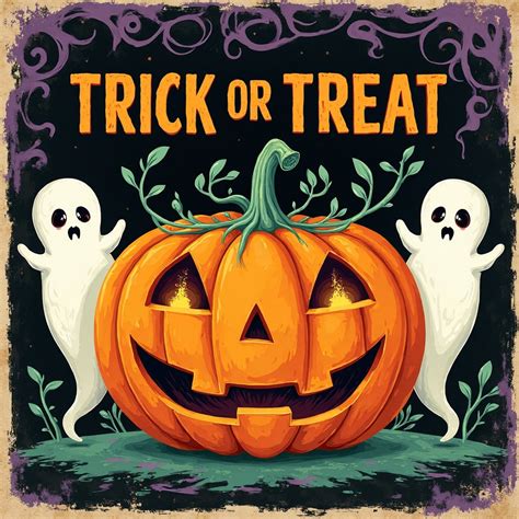 Trick Or Treat Halloween Greetings Free Stock Photo - Public Domain ...