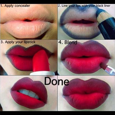 Red Lipstick UK Tutorial 的图像结果