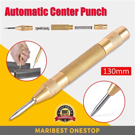 130mm Automatic Center Punch Pin Punch Center Puncher Punch Tool ...