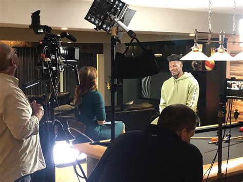 Rachel Nichols Jimmy Butler BTS Interview | Rachel nichols, Interview ...