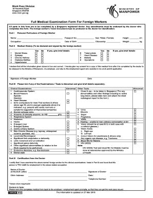 Full Medical Examination Form - Fill Online, Printable, Fillable, Blank ...