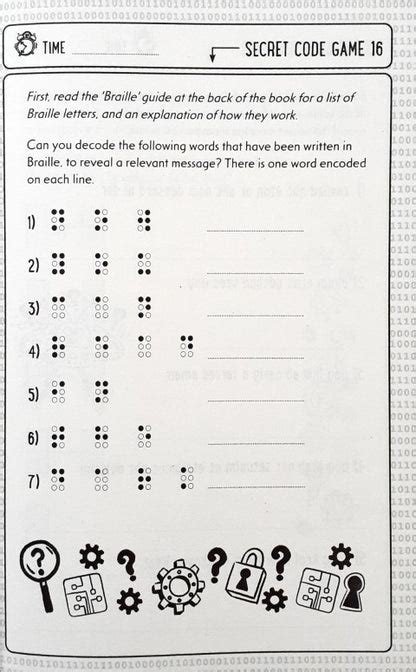 Secret Code Games For Clever Kids More than 100 Puzzles To Boost Your ...