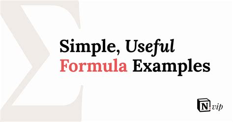 Formula Examples 的图像结果
