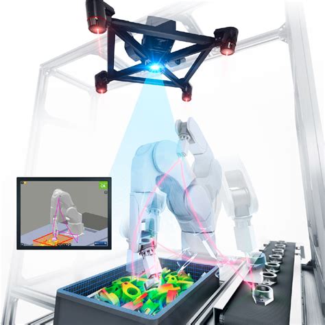 3D视觉机械手,3D视觉机器人自动化,3D视觉机械手抓取,3D结构光视觉定位机械手
