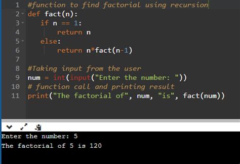 PL SQL Program for Finding Factorial of a Number Using Function 的图像结果