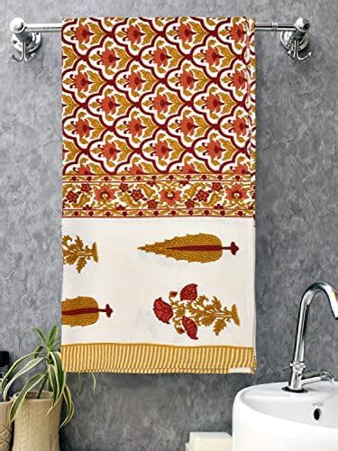 MAFATLAL Bath Towel, 100% Cotton Premium Waffle Towel for Large Size ...