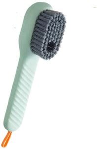 QinPin Cleaning Brush with soap dispensing Scrubbing Reusable Washing ...