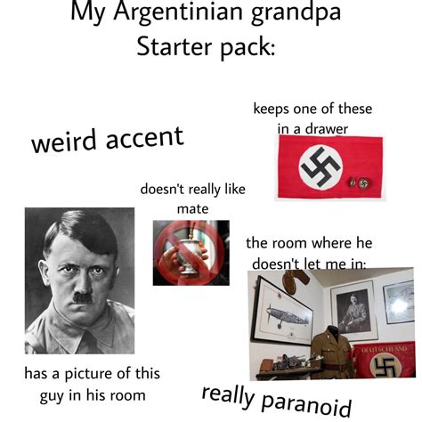 my Argentinian grandpa Starter pack : r/starterpacks