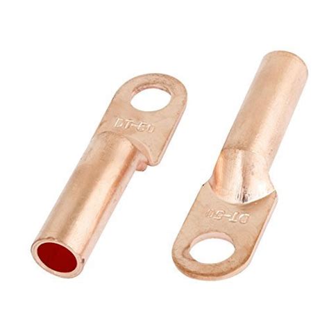 Alcoa Prime2 Pcs Cable Connector Crimping Copper Terminals 0.37Tube ...