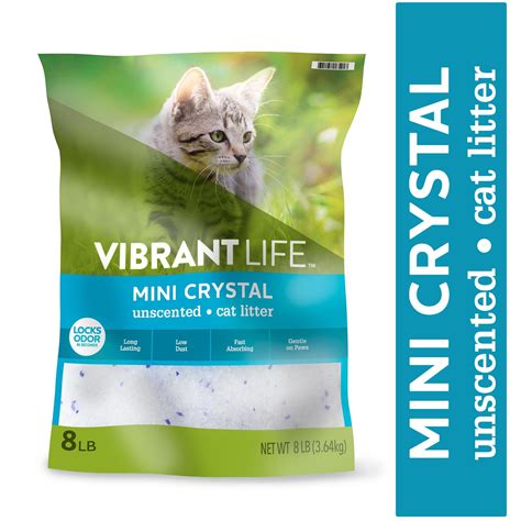 Vibrant Life Mini Crystal Unscented Cat Litter, 8 lb – BrickSeek