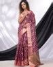 Buy Purple Sarees for Women by Charukriti Online | Ajio.com