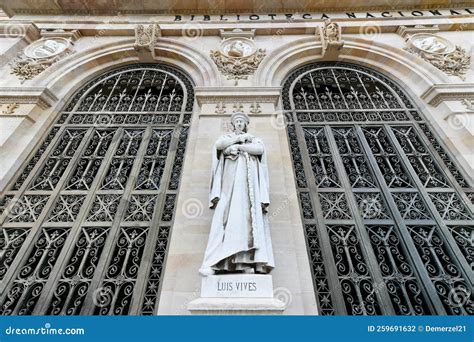 National LIbrary of Spain - Madrid, Spain Stock Photo - Image of ...