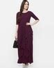 Buy Burgundy Dresses for Women by Mish Online | Ajio.com