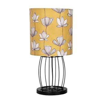 Buy Homesake® Retro Metal Wire Table Lamp Cage Base, Bedside Light for ...