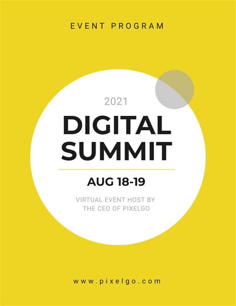 Image result for Event Programme